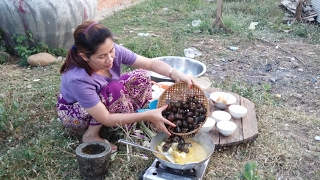 Village Food Factory -  Beautiful Girl cooking Cambodian food -  Amazing street food(part 16)