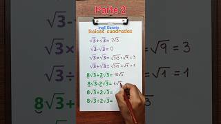 Radicación - parte 2. 🙋‍♂️ #ingedarwin #matematicas