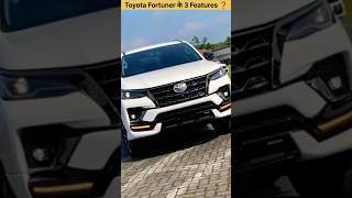 Toyota Fortuner features #shorts #cars #shortsvideo