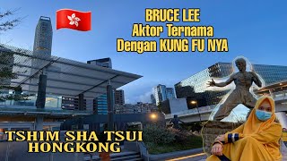 PATUNG BRUCE LEE KEREN👍👍‼️ AKTOR TERKENAL DENGAN KUNGFUNYA⁉️ TKW HONGKONG