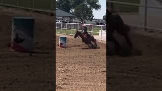 Cooperrrr😮‍💨😮‍💨😮‍💨#sheridanlostroh #imafamousbutton #barrelracing #equine