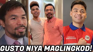 Manny Pacquiao KINUMPIRMA ang PAGPASOK sa PULITIKA ng Kanyang ANAK na si Michael Pacquiao!