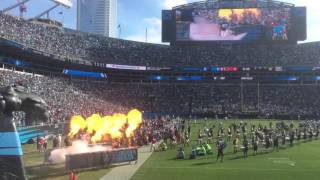 Carolina Panthers Introduction 12/13/15