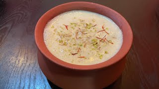 leftover rice pudding ! Instant Shahi phirni 😋