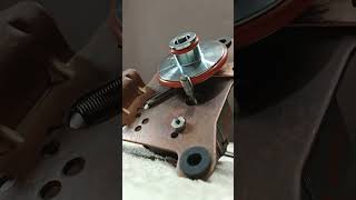 RCA Victor Restoration: Installing New Idler Wheel & Motor Grommet #shorts  #shortsvideo #shortsfeed