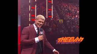 Cody Rhodes talks in French Like Pee Wee Herman (parody)