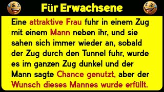 Eine seltsame Affäre mit einer attraktiven Frau in einem Zug, Komödie für Erwachsene