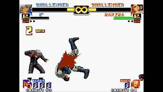 KOF 99 - K' vs Maxima st mary - bug combo