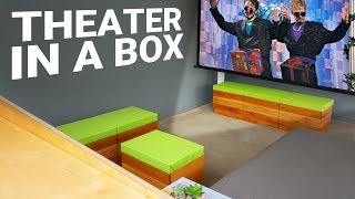 DIY Outdoor Home Theater with 4k Projector