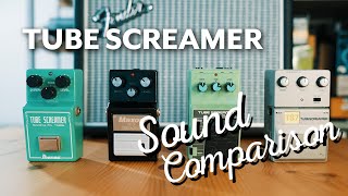 Tube Screamer Showdown: Unveiling the Secrets of TS808, OD-9, TS10, and TS7