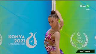 Sabina Tashkenbaeva - Ball Final - 5th Islamic Solidarity Games 2022