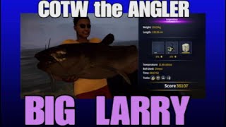 BIG LARRY PEZ LEGENDARIO COTW the ANGLER Español Donde encontrar