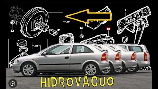 Substituição Hidrovácuo Astra Vectra Zafira - Vazamento de ar Hidrovácuo