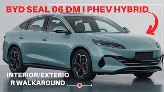 BYD Seal 06 DM i PHEV hybrid power with acres of space inside