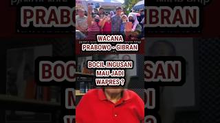 Gibran Bocil Ingusan Cawapres Prabowo? Panda Nababan akan Melawan Politik Dinasti Jokowi