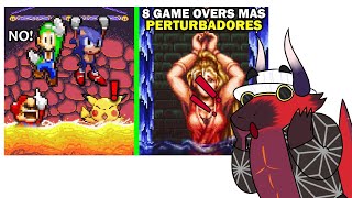 Zander REACCIONA "8 Pantallas de Game Over Perturbadoras en los Videojuegos"