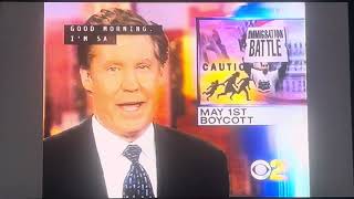 KCBS CBS 2 News at 11am open May 1, 2006