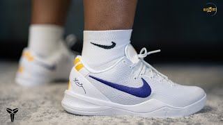 KOBE 8 PROTRO "LAKERS HOME" | REVIEW, SIZING, & ON-FOOT