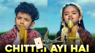 Chitthi Ayi Hai: Avirbav x Pihu Sharma Amazing Ghazal Performance Reaction Superstar Singer 3