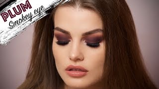 Plum Smokey Eye Tutorial ft. MORPHE x JACLYN HILL PALETTE | HelenVarik