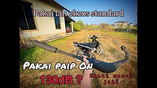 Yamaha 125zr & FZ150i Sound test dB unit. Adakah lepas JAS ?