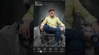 Photo Editing in Picsart || Picsart stylish background photo Editing #shorts