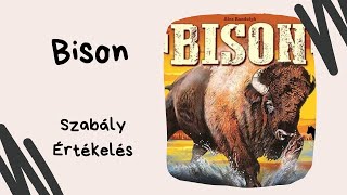 Állítsd meg a bölényeket: Bison társasjáték játékbemutató és szabályismertető