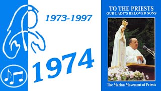 Marian Movement Messages "To the Priests (and her Priestly People)" 1974 (with music track)