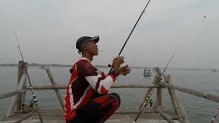 JANGAN REMEHKAN BAGAN PINGGIR !! MANCING DI BAGAN KARANG SERANG