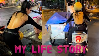 A Day In The Life of Puy Roti Lady - Thai Street Food