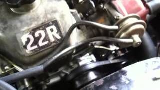 Carburetor Maintenance 22R: Air Intake Hoses