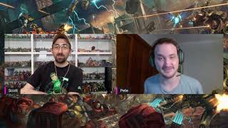 Hobbyists unite! Talking with Pete Whiz in the Saturday Warhammer 40,000 War Room