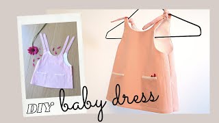 HOW TO MAKE BABY CLOTHES // BABY DRESS