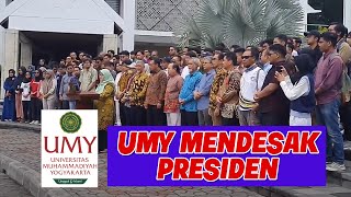 UMY Bersuara: "Presiden, Jalankan Kewajiban Konstitusional dan Jadilah Teladan Yang Baik!"