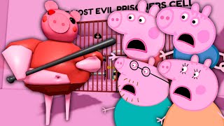 PEPPA PIG ESCAPE PIGGY BARRY'S PRISON RUN IN ROBLOX