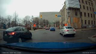 Impatient douchebag uses bike lane to cut in front of me