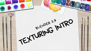 Intro to Texturing [Blender 2.8]