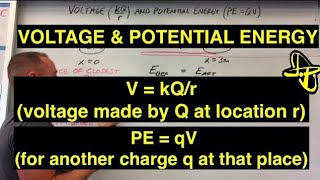 Voltage and Potential Energy