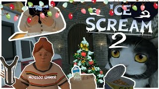 Новая игра Ice Scream 2!!! Прошёл игру в первые! Новые персонажи! История рода! Мороженщик 2!