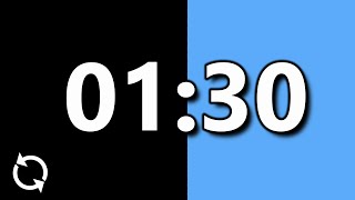 ⏰ Every 90 Seconds Timer | Repeating 40x in 1 Hour| Bell Alert | No Music | Study Aid Intervals LSAT