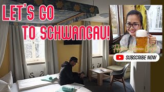 Lets go to Schwangau! | Schloss Neuschwanstein Hotel Tour ❤️