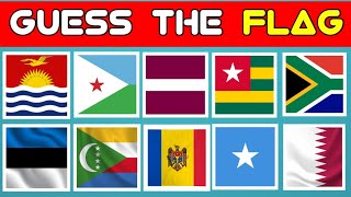 Guess the Country by the Flag 🚩 | Can You Guess The Flag? | Quiz Challenge |