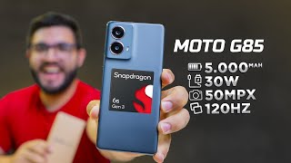 CHEGOU! Novo Moto G85 ficou INCRIVEL? Ou não mudou nada? Unboxing e Testes!