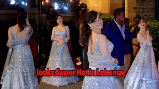 Elli Arrram Looks Super Hot in Lehenge | Wedding Reception Of Alanna Panday | Bollywood Stardust