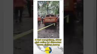 4 hari hilang, driver ojol ditemukan tewas di jurang #viral #shorts #ojol