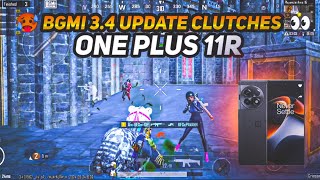 🥵 DESTROYED NEW EVENT ⚡| ONE PLUS 11R SMOOTH + 90 FPS CLUTCHES PUBG / BGMI TEST 2024