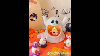 Cute Ghost Tealight Candle Set - Spooky Halloween Aromatherapy Gift | Cozy & Frightfully Fun Decor