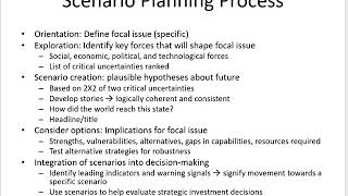 Strategy Under Uncertainty 3  Scenario Planning