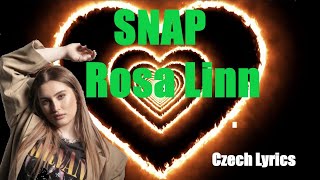 Rosa Linn - SNAP (Czech Lyrics)