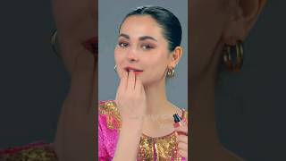 Hania Amir's Pink Makeup look 💖#youtubeshorts #haniaamir #maybelline